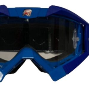ARIETE GOGLE RIDING CROWS BASIC KOLOR NIEBIESKI/GRANATOWY, SZYBKA ANTI FOG, ANTI SCRATCH, UV, ROLL-OFF READY, GĄBKA 2 WARSTWOWA