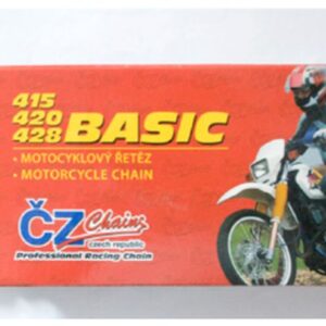 CZ ŁAŃCUCH NAPĘDOWY 428 BASIC (428S) (126 OGNIW) (19,2 KN) + ZAPINKA