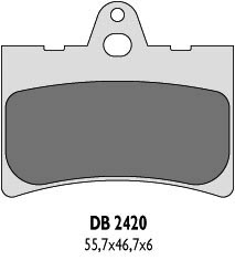 DELTA BRAKING KLOCKI HAMULCOWE KH156