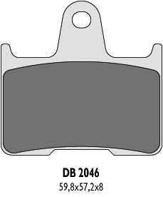 DELTA BRAKING KLOCKI HAMULCOWE KH254