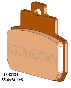 DELTA BRAKING KLOCKI HAMULCOWE KH425