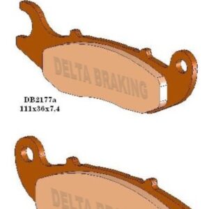 DELTA BRAKING KLOCKI HAMULCOWE KH465 HONDA CRF 230/250L, AJP PR7 PRZÓD - ZASTĘPUJĄ DB2177MX-D ORAZ DB2177QD-D