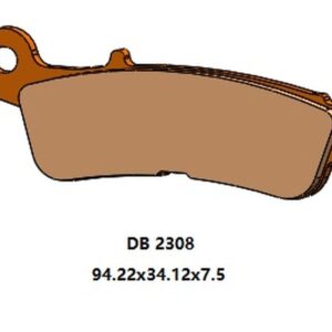 DELTA BRAKING KLOCKI HAMULCOWE KH755 PRZÓD FANTIC XX 125, XEF/XXF 250/450, XEX 250 '21-'22, YAMAHA WR/YZ 250F/450F '19-'22, YZ 450FX '21-'22
