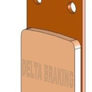 DELTA BRAKING KLOCKI HAMULCOWE KH99 PRZÓD APRILIA TR 125/260 '86-'88, BENELLI DEVIL/SPRING 50 '92-, MALAGUTI EVOLUTION/RAID 50 '91-, RST 50 '87-, FANTIC TRIAL 50/243 '86-, PROMOCJA