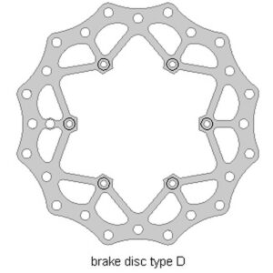 DELTA BRAKING TARCZA HAMULCOWA PRZÓD BETA 2T/4T '13-21, WAVE ULTRA LIGHT (260X126,5X3MM) (6X6,5MM) (NG1293)