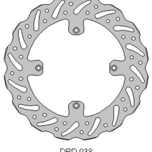 DELTA BRAKING TARCZA HAMULCOWA PRZÓD HUSQVARNA CR/WR 125 '00-13, TR/TC/WR 250 '00-13, TE/TC 450/510/610 '05-10, WAVE (260X120X3MM) (4X6,5MM) (NG910)