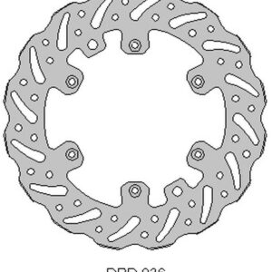 DELTA BRAKING TARCZA HAMULCOWA PRZÓD KTM 2T/4T '91-'25, HUSABERG, HUSQVARNA, GAS-GAS '21, WAVE (260X126,5X3MM) (6X6,5MM) (NG140)