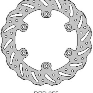 DELTA BRAKING TARCZA HAMULCOWA TYŁ GAS-GAS 125/200/250/300/450 '95-21, WAVE (220X108,2X4MM) (6X6,5MM) (NG1057)