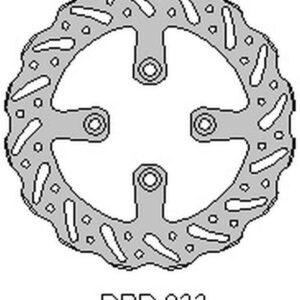 DELTA BRAKING TARCZA HAMULCOWA TYŁ GAS-GAS 65MC '21, KTM SX65 '04-21, WAVE (160X45X3MM) (4X6,5MM) (NG1026)
