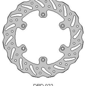 DELTA BRAKING TARCZA HAMULCOWA TYŁ SUZUKI RM 125 '88-10, RM 250 '88-10, DRZ 250 '01-07, YAMAHA YZ 125 '01-16, YZ/YZF/WR 250 '01-16, WRF/YZF 426/450 '02-16, WAVE (240X118X4MM) (6X6,5MM) (NG329)