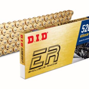 DID ŁAŃCUCH NAPĘDOWY 520ERV7-120 ZŁOTY (120 OGNIW) X-RING (OTWARTY + ZAKUWKA) - ZASTĘPUJE 520ERV3-120