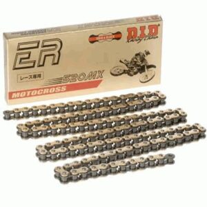 DID ŁAŃCUCH NAPĘDOWY 520MX-116 ZŁOTY (116 OGNIW) CROSS ULTRA BEZ O-RINGÓW (OTWARTY + ZAPINKA)