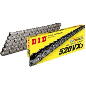 DID ŁAŃCUCH NAPĘDOWY 520VX3-122 (122 OGNIW) X-RING (OTWARTY + ZAPINKA)