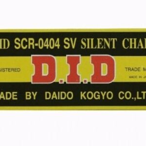 DID ŁAŃCUSZEK ROZRZĄDU SCR0404SV-130R (130-OGNIW) ROZKUTY (OTWARTY)