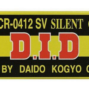 DID ŁAŃCUSZEK ROZRZĄDU SCR0412SV-106 (106-OGNIW) ZAKUTY (ZAMKNIĘTY)