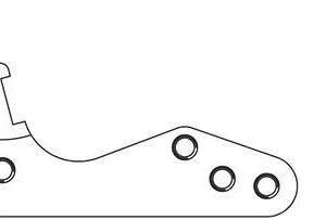 GALFER ADAPTER TARCZY HAMULCOWEJ 270MM KTM DO '09, BETA RR 4T 05-12, HUSGVARNA CR 125 00-04, BMW G 450X 08-