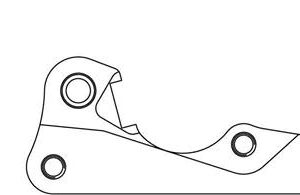 GALFER ADAPTER TARCZY HAMULCOWEJ 270MM YAMAHA WR/YZ 125 `01-07 YZF 250/426/450 '01-07 WRF 250/426/450 00-15