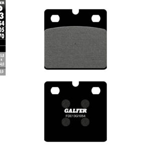 GALFER KLOCKI HAMULCOWE KH018 PÓŁMETALICZNE BMW
