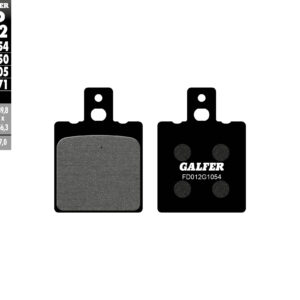 GALFER KLOCKI HAMULCOWE KH047 PÓŁMETALICZNE