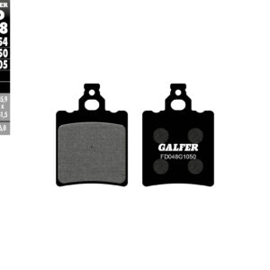 GALFER KLOCKI HAMULCOWE KH060 KH337 PÓŁMETALICZNE SCOOTER