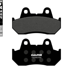 GALFER KLOCKI HAMULCOWE KH069 PÓŁMETALICZNE (SCOOTER)