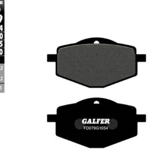 GALFER KLOCKI HAMULCOWE KH101 PÓŁMETALICZNE (OFERTA SPECJALNA) WYPRZEDAŻ