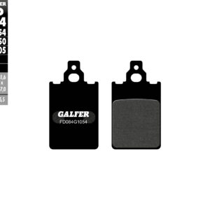 GALFER KLOCKI HAMULCOWE KH116 PÓŁMETALICZNE