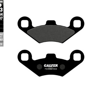 GALFER KLOCKI HAMULCOWE KH159 PÓŁMETALICZNE ATV POLARIS