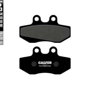 GALFER KLOCKI HAMULCOWE KH167 PÓŁMETALICZNE WYPRZEDAŻ