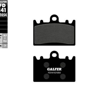 GALFER KLOCKI HAMULCOWE KH180 PÓŁMETALICZNE (OFERTA SPECJALNA) WYPRZEDAŻ