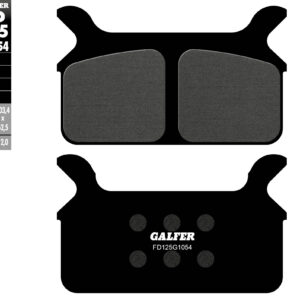 GALFER KLOCKI HAMULCOWE KH201 PÓŁMETALICZNE HARLEY DAVIDSON