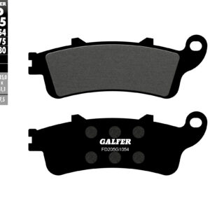 GALFER KLOCKI HAMULCOWE KH261 / KH281 PÓŁMETALICZNE