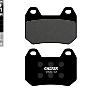 GALFER KLOCKI HAMULCOWE KH304 PÓŁMETALICZNE BMW K 1200 LT (97-09) TYŁ