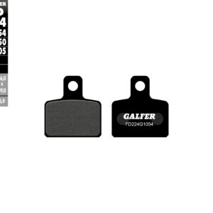 GALFER KLOCKI HAMULCOWE KH351 PÓŁMETALICZNE (TRIAL OSSA , SCORPA , SHERCO , TRS , MONTESA , GAS GAS )