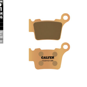 GALFER KLOCKI HAMULCOWE KH368 SPIEK METALICZNY (ZŁOTE) OFF ROAD