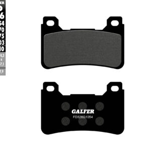 GALFER KLOCKI HAMULCOWE KH390 PÓŁMETALICZNE HONDA CBR 600/1000RR PRZÓD