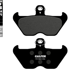 GALFER KLOCKI HAMULCOWE KH407 / KH246 PÓŁMETALICZNE BMW PRZÓD
