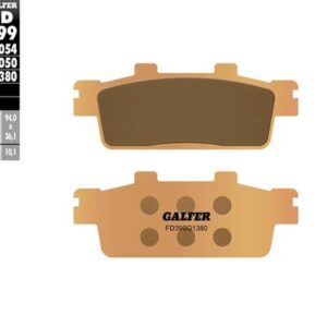 GALFER KLOCKI HAMULCOWE KH427 SPIEK METALICZNY SCOOTER