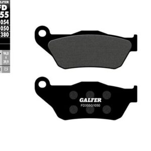 GALFER KLOCKI HAMULCOWE KH430 PÓŁMETALICZNE SCOOTER