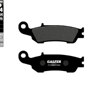 GALFER KLOCKI HAMULCOWE KH450 PÓŁMETALICZNE OFF ROAD