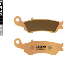 GALFER KLOCKI HAMULCOWE KH450 SPIEK METALICZNY (ZŁOTE) OFF ROAD