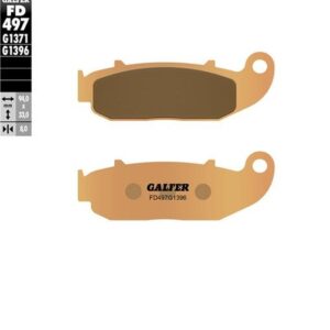 GALFER KLOCKI HAMULCOWE KH664 SPIEK METALICZNY (ZŁOTE) OFF ROAD (KOVE)