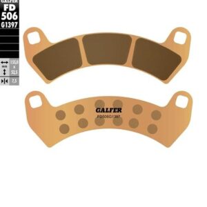 GALFER KLOCKI HAMULCOWE KH680 SPIEK METALICZNY (ZŁOTE) ATV POLARIS