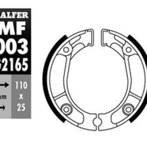 GALFER SZCZĘKI HAMULCOWE TYŁ SH304 HONDA CB 50 '75-'95, MBX 50/80 '81-, NSR 50 '88-'93, XL 125 '85-'97, XL 200 '83-, XR 125 '03-, XR 600R '84-'90 (PATRZ OPIS DODATKOWY)