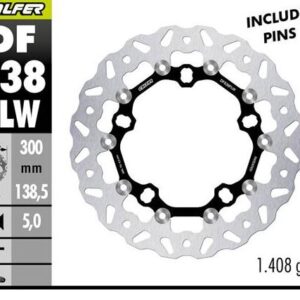 GALFER TARCZA HAMULCOWA PRZÓD HARLEY-DAVIDSON (WAVE FLOATING) (300X138X5)