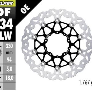 GALFER TARCZA HAMULCOWA PRZÓD HONDA CBR 1000RR '20-; CMX 1100 REBEL '21- (WAVE FLOATING) (330X94X5MM)