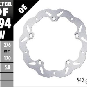 GALFER TARCZA HAMULCOWA PRZÓD HONDA VFR 1200FA '10-'13; VFR 1200X CROSSTOURER '12- (WAVE FIXED) (276X170X5,8MM)