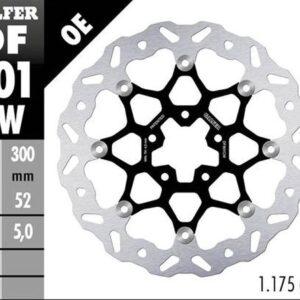 GALFER TARCZA HAMULCOWA PRZÓD KTM 790 DUKE '18-'23; 890 DUKE '21-'22 (WAVE FLOATING) (300X52X5MM)