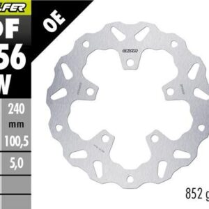 GALFER TARCZA HAMULCOWA TYŁ CF MOTO 450MT '24- (WAVE FIXED) (240X100,5X5MM)