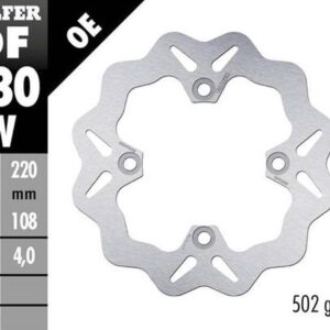 GALFER TARCZA HAMULCOWA TYŁ DUCATI 748/916/996/998 '94- (220X108X4) WAVE